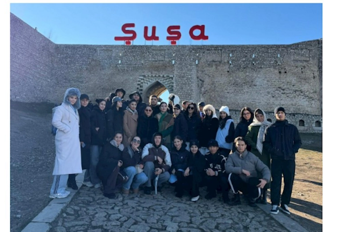 Özbəkistan nümayəndə heyəti Şuşa şəhəri ilə tanış olub — FOTOLAR