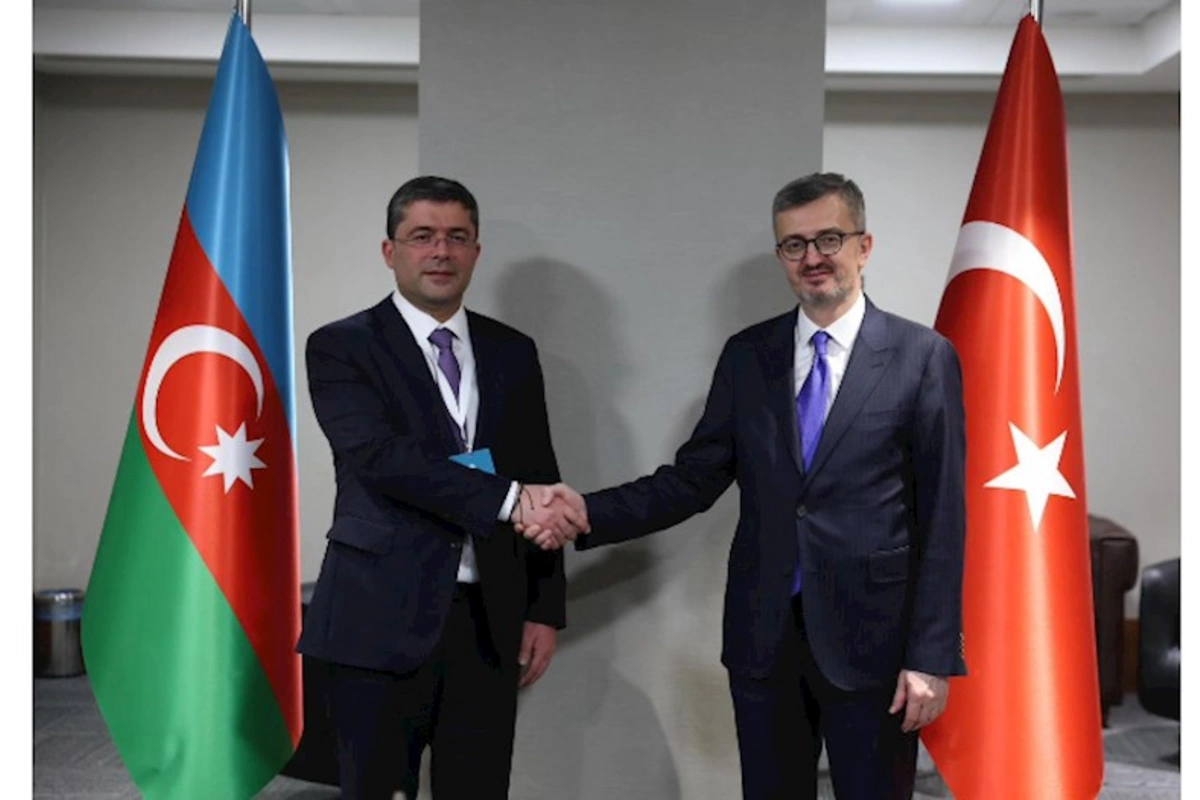 Əhməd İsmayılov Burhanettin Duranla görüşdü — FOTO