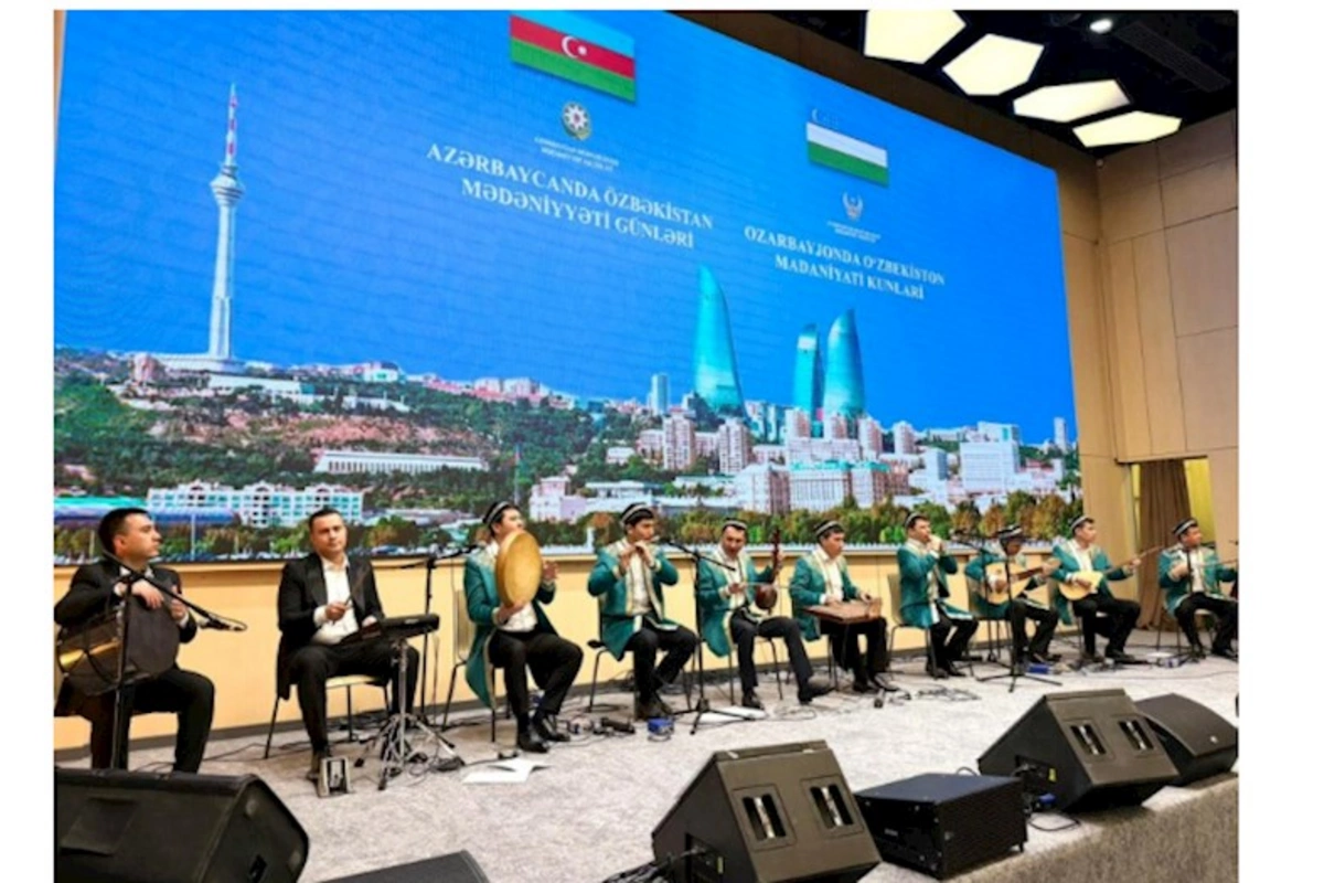 Füzuli şəhərində Özbəkistan Mədəniyyəti Günlərinin bağlanış konserti keçirilib — FOTOLAR