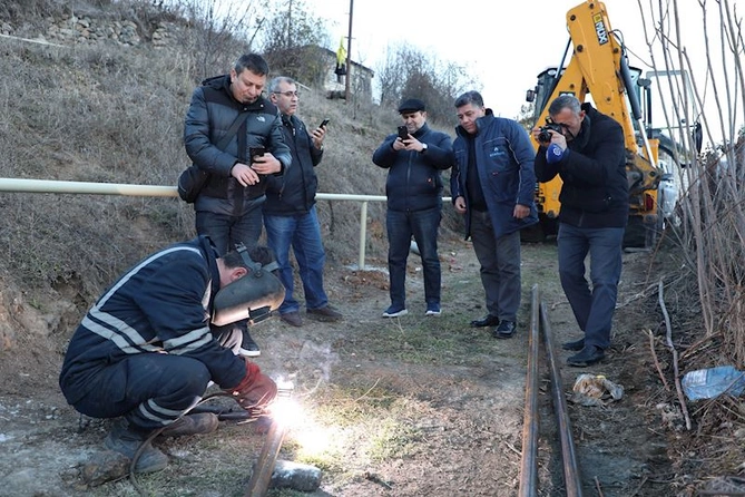 Azəriqaz tərəfindən Ağdərə və Xankəndiyə mediatur təşkil olundu — FOTOLAR