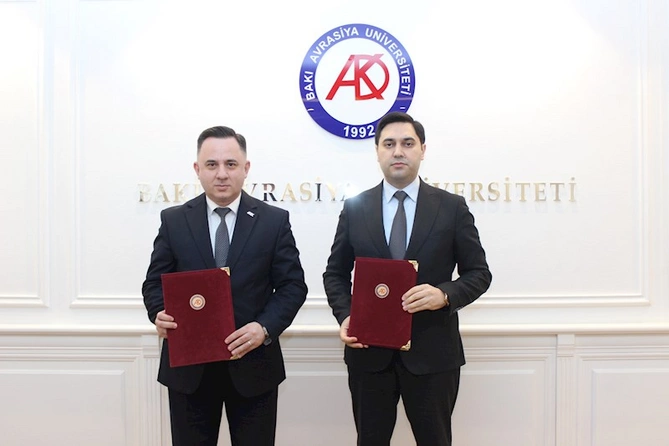 AQC ilə Bakı Avrasiya Universiteti arasında memorandum imzalanıb — FOTOLAR AQC ilə Bakı Avrasiya Universiteti arasında memorandum imzalanıb — FOTOLAR