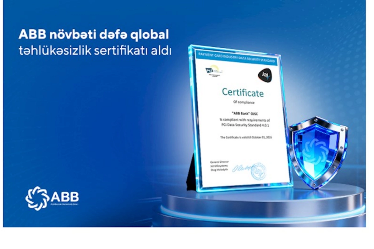 ABB növbəti dəfə yüksək təhlükəsizlik sertifikatı aldı