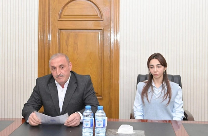 Emin Əmrullayev Ağcabədi şəhərində vətəndaş qəbulu keçirib — FOTOLAR
