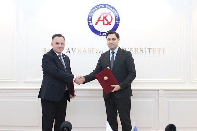 AQC ilə Bakı Avrasiya Universiteti arasında memorandum imzalanıb — FOTOLAR AQC ilə Bakı Avrasiya Universiteti arasında memorandum imzalanıb — FOTOLAR