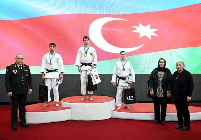 “Antiterror əməliyyatı” şəhidlərinin xatirəsinə həsr olunmuş cüdo çempionatı keçirildi — FOTOLAR