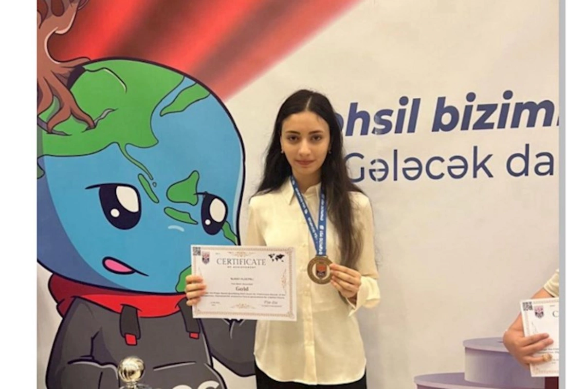 Dünya Riyaziyyat Olimpiadasının Azərbaycanlı qalibini siz də tanıyın — FOTOLAR