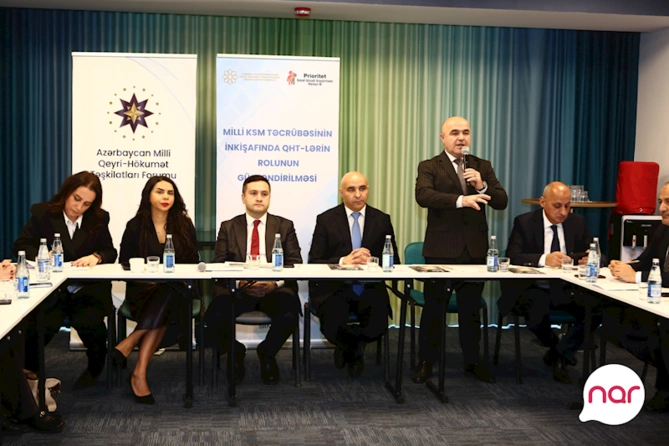 “Nar” QHT-lərlə KSM sahəsində əməkdaşlığın gücləndirilməsinə dəstək verir — FOTOLAR