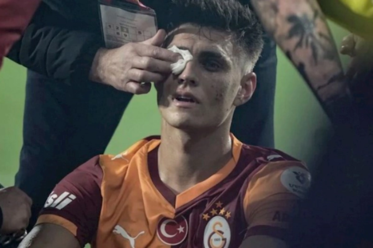 “Qalatasaray” futbolçusuna alışqan atan azarkeş saxlanıldı