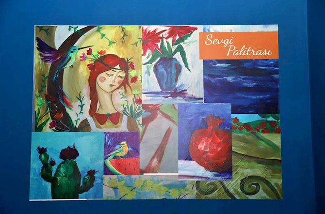 “Sevgi palitrası” – Beynəlxalq Əlillər Günü münasibətilə sərgi açılıb — FOTOLAR