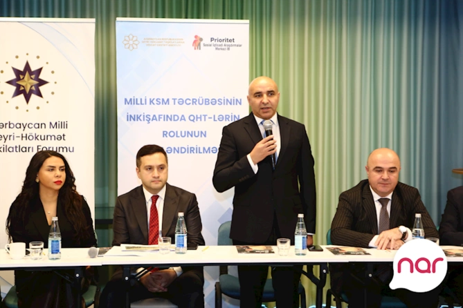 “Nar” QHT-lərlə KSM sahəsində əməkdaşlığın gücləndirilməsinə dəstək verir — FOTOLAR