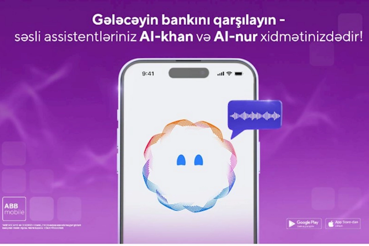 ABB-də gələcəyin bankçılığını qarşılayın — səsli süni intellekt köməkçisi ilə bank əməliyyatları!