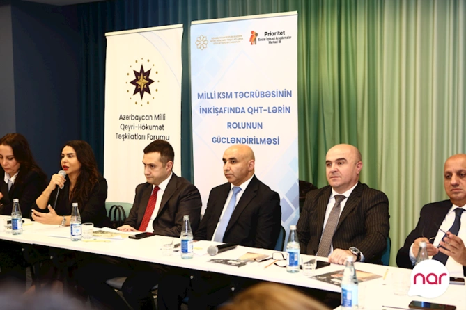 “Nar” QHT-lərlə KSM sahəsində əməkdaşlığın gücləndirilməsinə dəstək verir — FOTOLAR