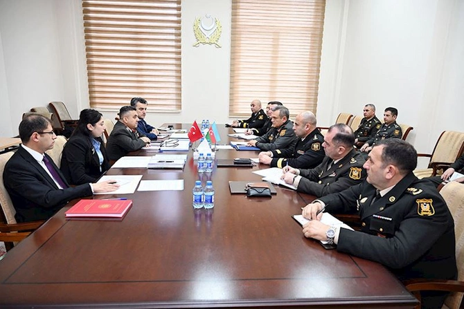 Bakıda Azərbaycan-Türkiyə Yüksək Səviyyəli Hərbi Dialoq İclası keçirilib — FOTO