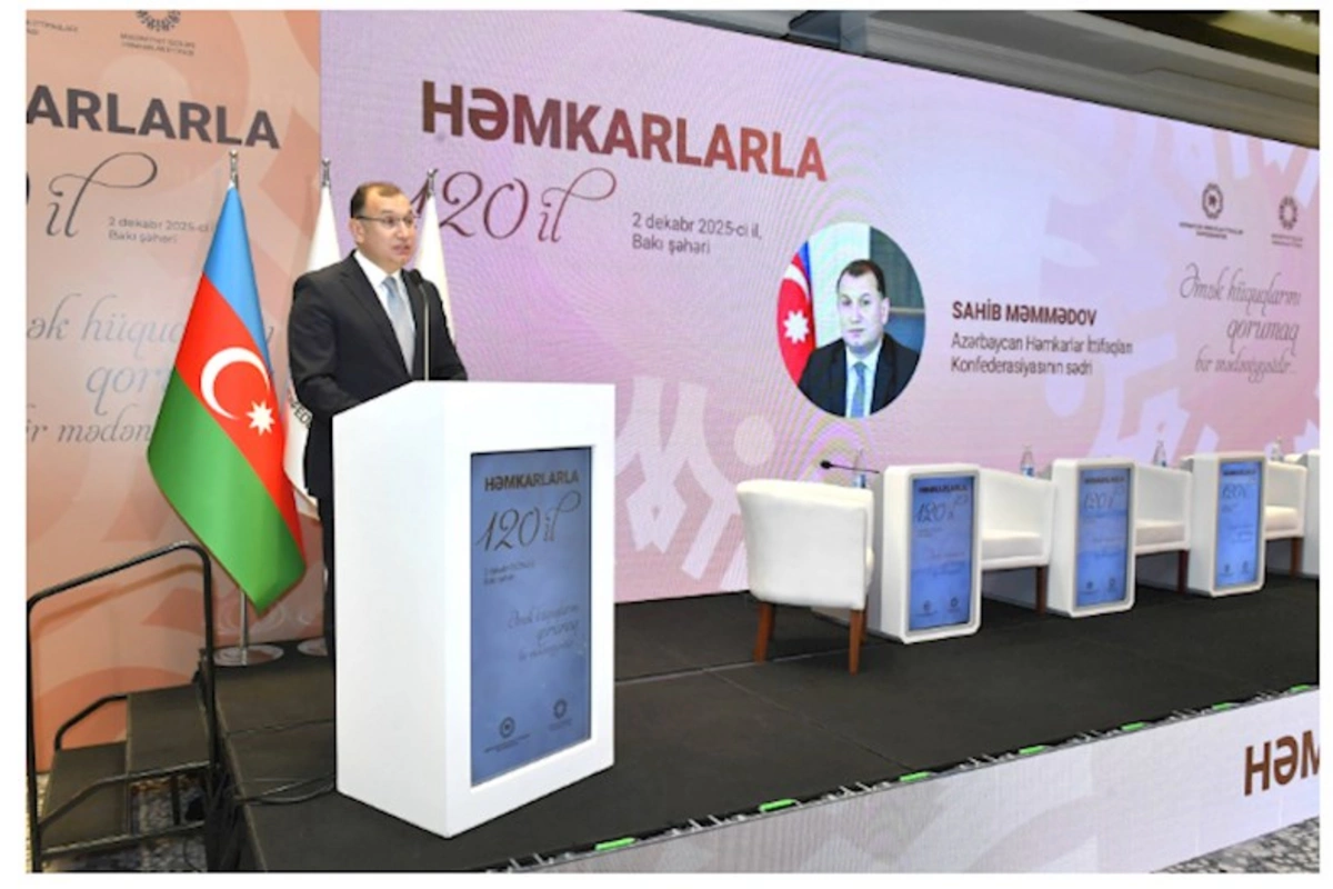 Mədəniyyət İşçiləri Həmkarlar İttifaqının 120 illiyi qeyd olunub — FOTOLAR