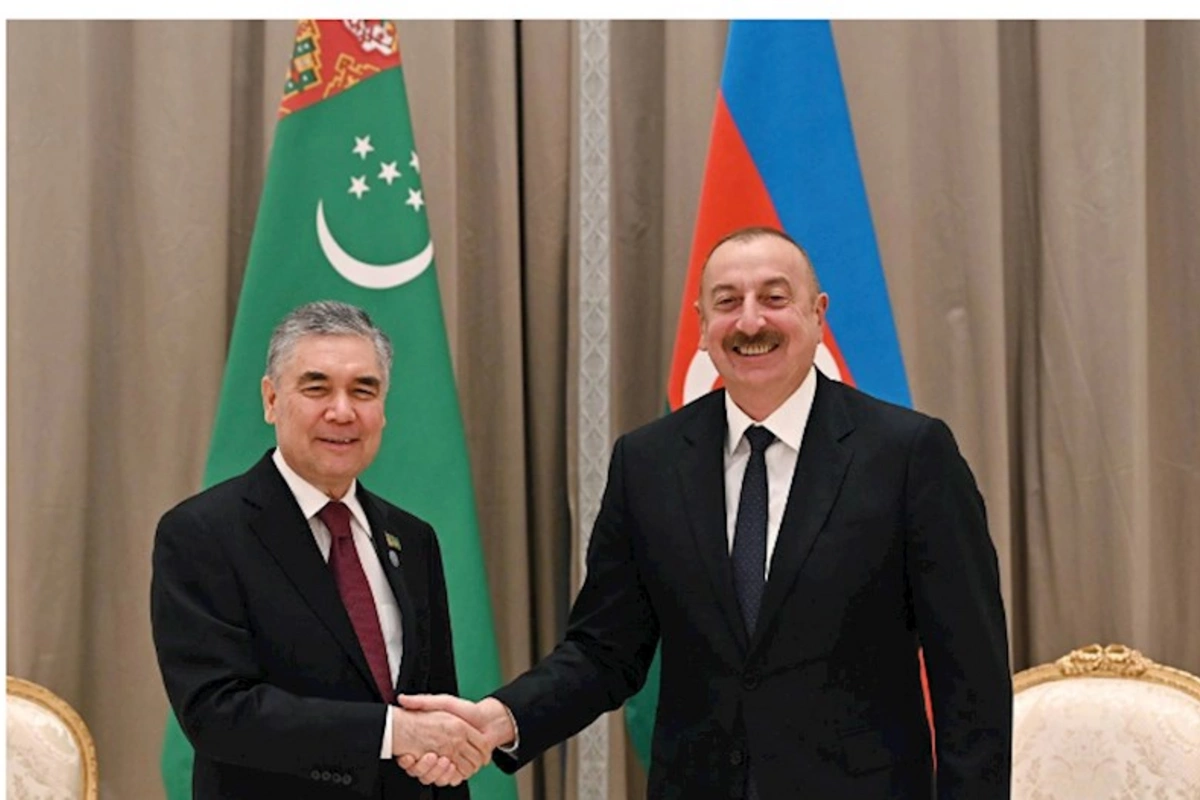 Qurbanqulu Berdiməhəmmədov Prezident İlham Əliyevi təbrik edib