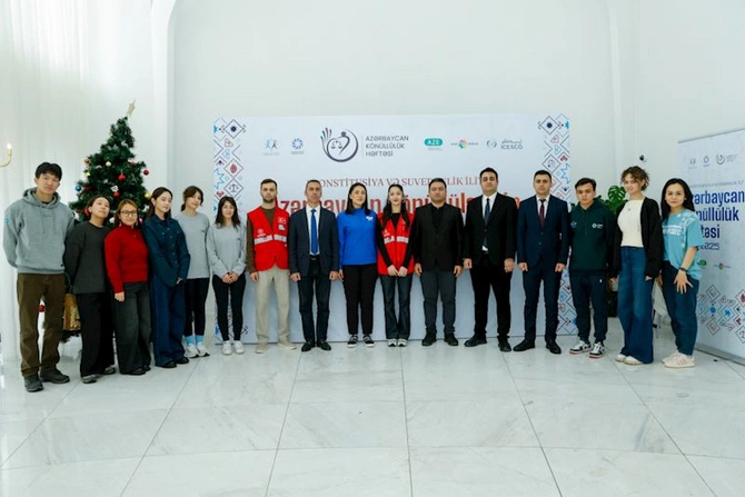 “Azərbaycan Könüllülərinin Həmrəylik Düşərgəsi” uğurla başa çatıb — FOTOLAR “Azərbaycan Könüllülərinin Həmrəylik Düşərgəsi” uğurla başa çatıb — FOTOLAR