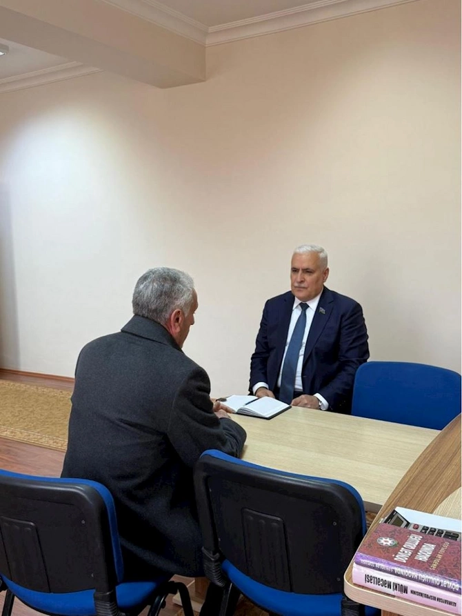 Milli Məclisin deputatı Vüqar Rəhimzadə Culfada seçiciləri ilə növbəti görüşünü keçirib — FOTOLAR