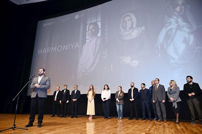 Arzu Əliyeva “Harmoniya”nın təqdimatında — FOTOLAR