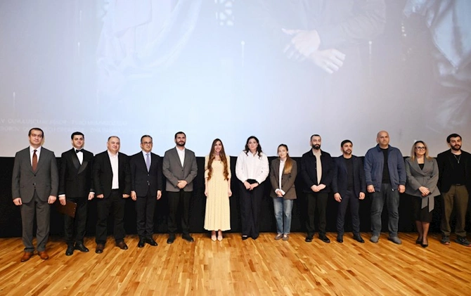 Arzu Əliyeva “Harmoniya”nın təqdimatında — FOTOLAR