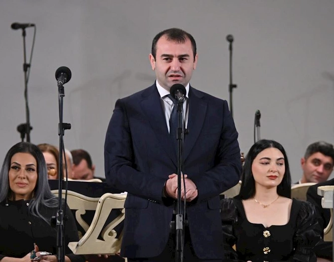 Filarmoniyada Xalq şairi Fikrət Qocanın 90 illiyinə həsr olunan konsert keçirilib— FOTOLAR