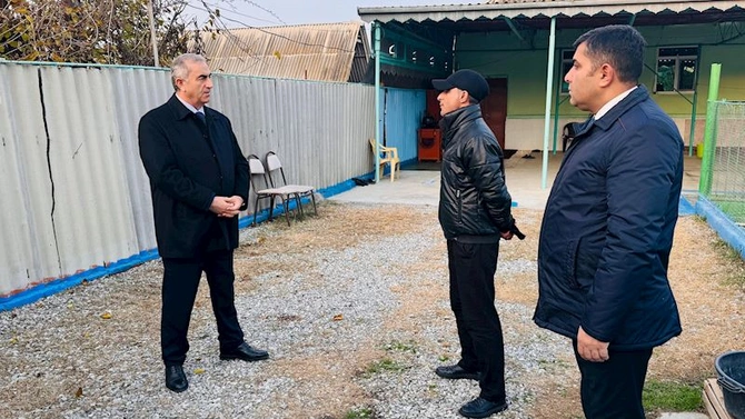 Sevindik Hətəmov Vətən Müharibəsi qazisi ilə görüşdü — FOTOLAR