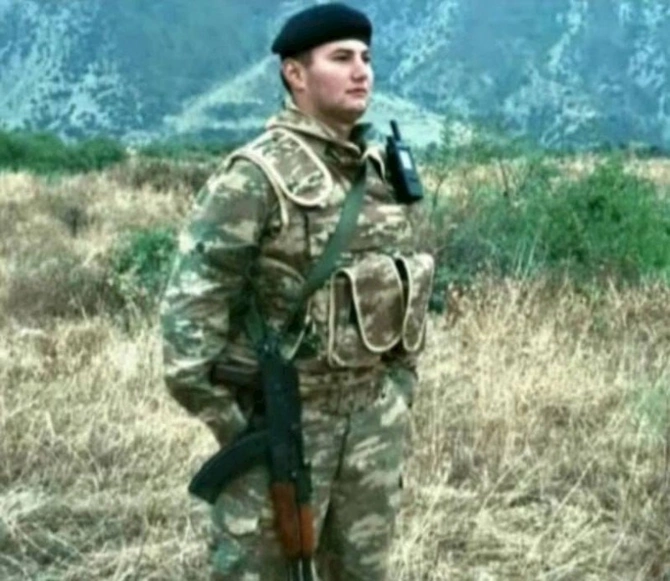 Qəzada həlak olan Nicat hərbi polis imiş — FOTO Qəzada həlak olan Nicat hərbi polis imiş — FOTO