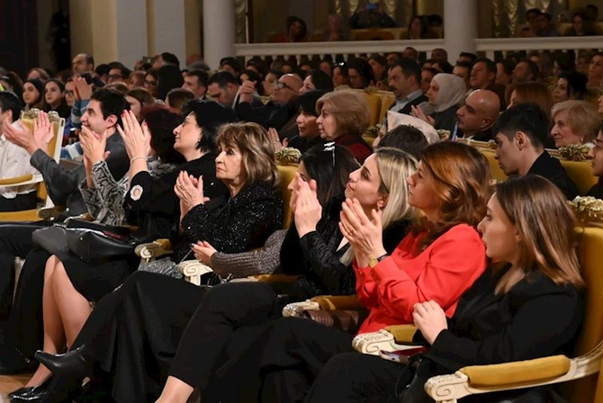 Filarmoniyada Xalq şairi Fikrət Qocanın 90 illiyinə həsr olunan konsert keçirilib— FOTOLAR