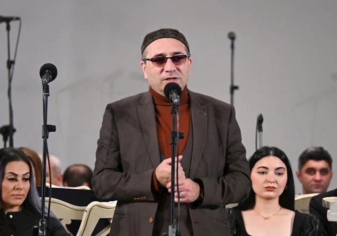 Filarmoniyada Xalq şairi Fikrət Qocanın 90 illiyinə həsr olunan konsert keçirilib— FOTOLAR
