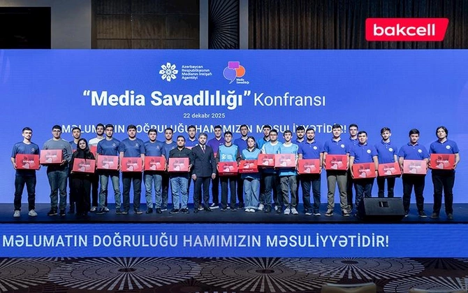 Bakcell-in innovasiya tərəfdaşlığı ilə “Media Savadlılığı” Konfransı baş tutub — FOTOLAR