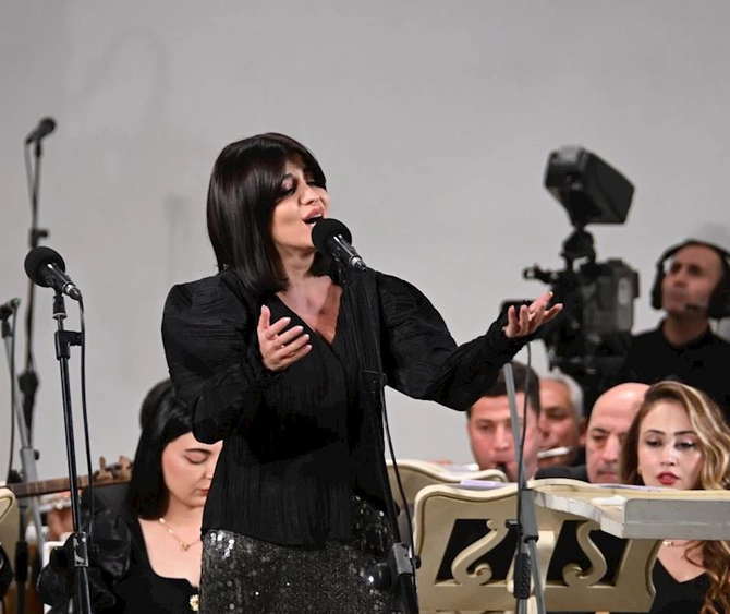 Filarmoniyada Xalq şairi Fikrət Qocanın 90 illiyinə həsr olunan konsert keçirilib— FOTOLAR