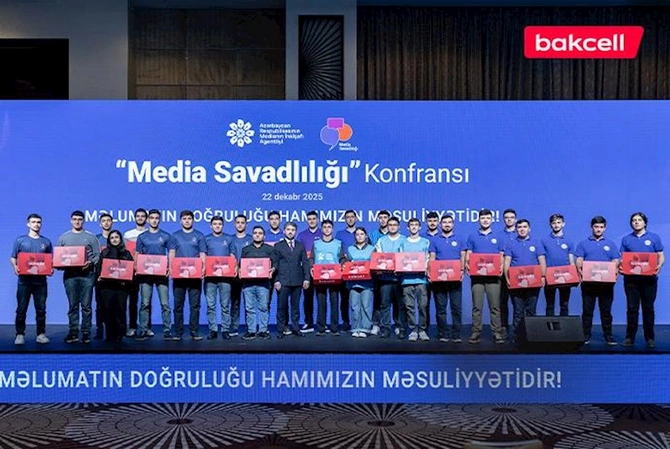 Bakcell-in innovasiya tərəfdaşlığı ilə “Media Savadlılığı” Konfransı baş tutub — FOTOLAR