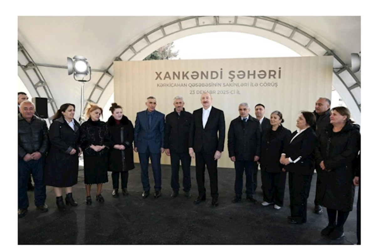 İlham Əliyev Kərkicahan qəsəbəsində sakinlərlə görüşüb — YENİLƏNİB