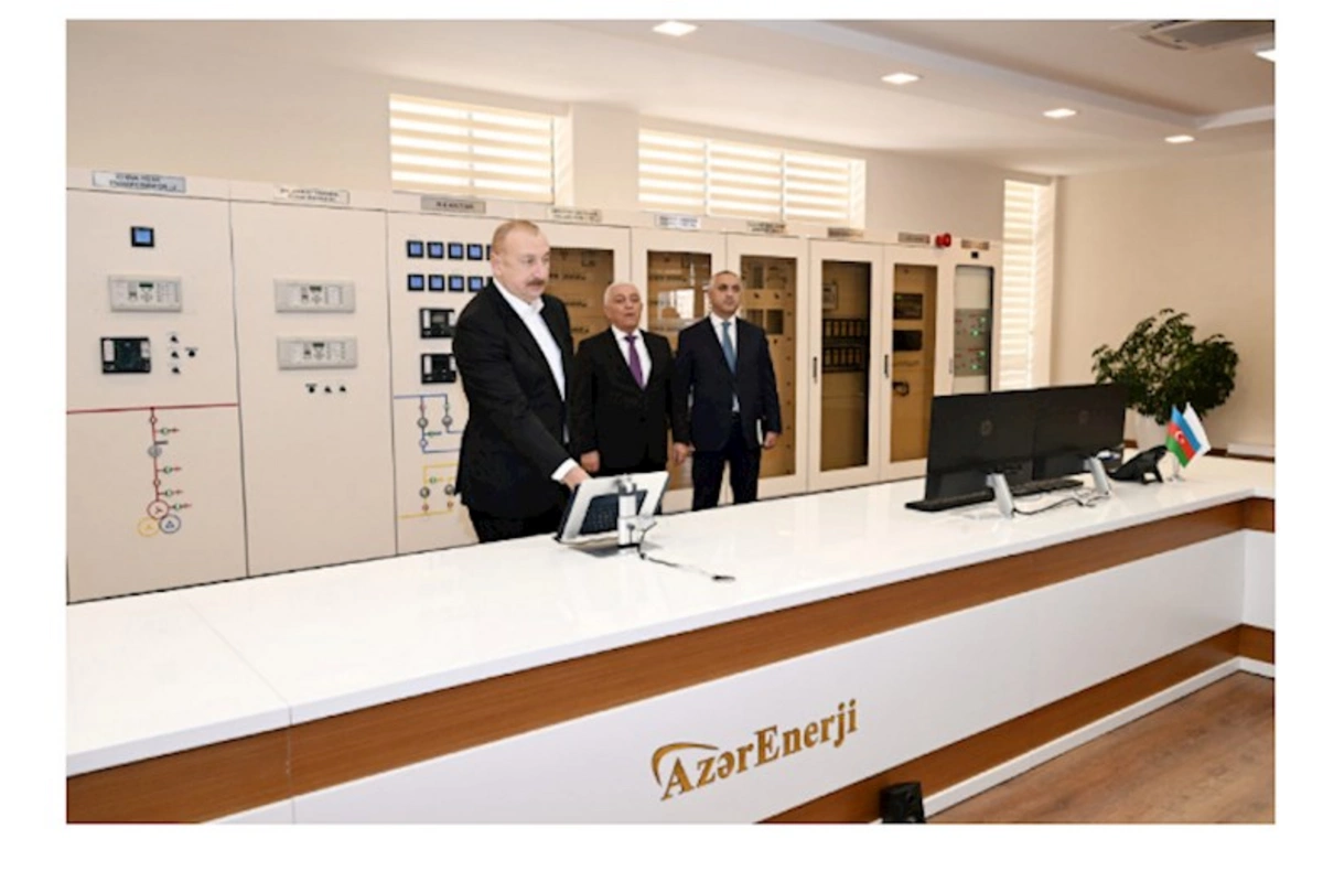 “Xankəndi-1” elektrik yarımstansiyası istismara verilib