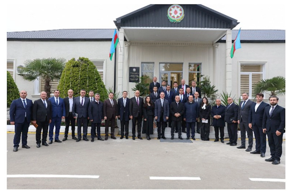 Zaur Mikayılov 5 saylı Lənkəran-Astara regional bölməsinin yeni inzibati binası ilə tanış olub — FOTOLAR