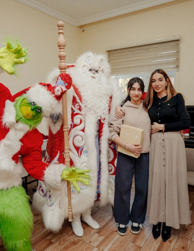 Prezidentin qızları və gəlini “Təmiz Dünya” sığınacağında — FOTOLAR