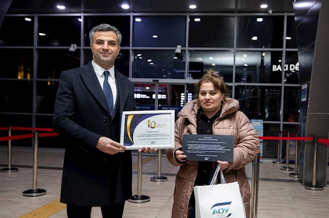 Növbəti rekord göstərici: ADY ilə səfər edən sərnişinlərin sayı 10 milyona çatdı — FOTOLAR