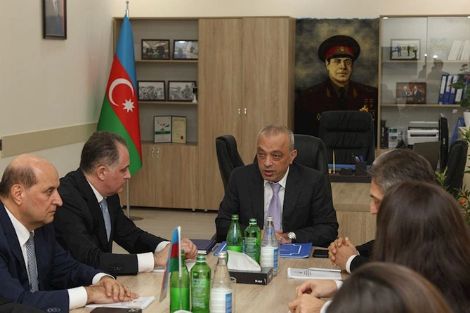 Zaur Mikayılov 5 saylı Lənkəran-Astara regional bölməsinin yeni inzibati binası ilə tanış olub — FOTOLAR