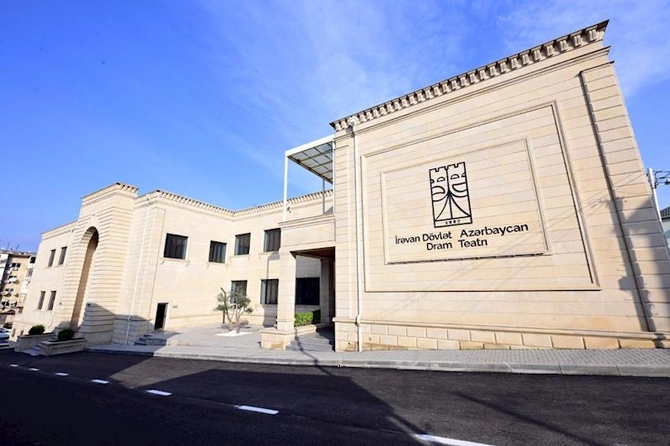 İrəvan Dövlət Azərbaycan Dram Teatrının binası istifadəyə verildi — FOTOLAR