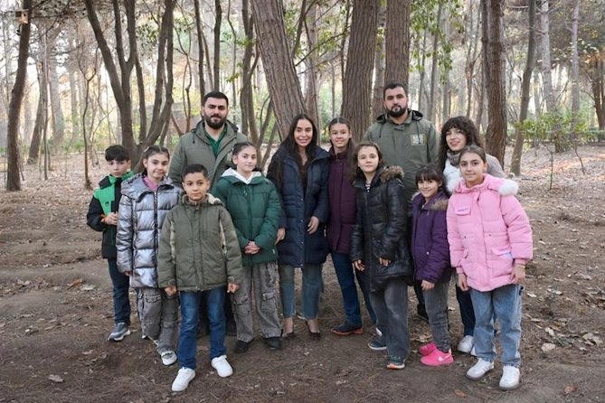 Leyla Əliyeva Nəbatat bağında uşaqlar üçün təşkil olunan tədbirdə — FOTOLAR