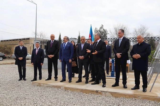 ADSEA daha bir qəsəbəni içməli su ilə təmin edib — FOTOLAR