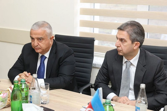 Zaur Mikayılov 5 saylı Lənkəran-Astara regional bölməsinin yeni inzibati binası ilə tanış olub — FOTOLAR