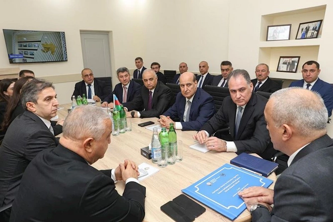 Zaur Mikayılov 5 saylı Lənkəran-Astara regional bölməsinin yeni inzibati binası ilə tanış olub — FOTOLAR