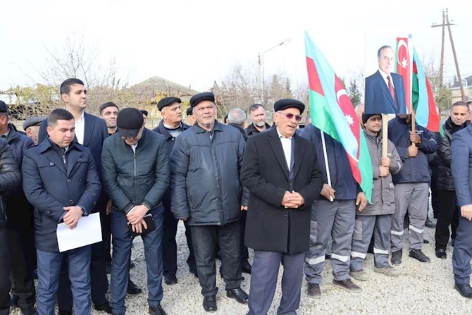 ADSEA daha bir qəsəbəni içməli su ilə təmin edib — FOTOLAR