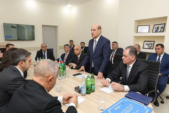 Zaur Mikayılov 5 saylı Lənkəran-Astara regional bölməsinin yeni inzibati binası ilə tanış olub — FOTOLAR