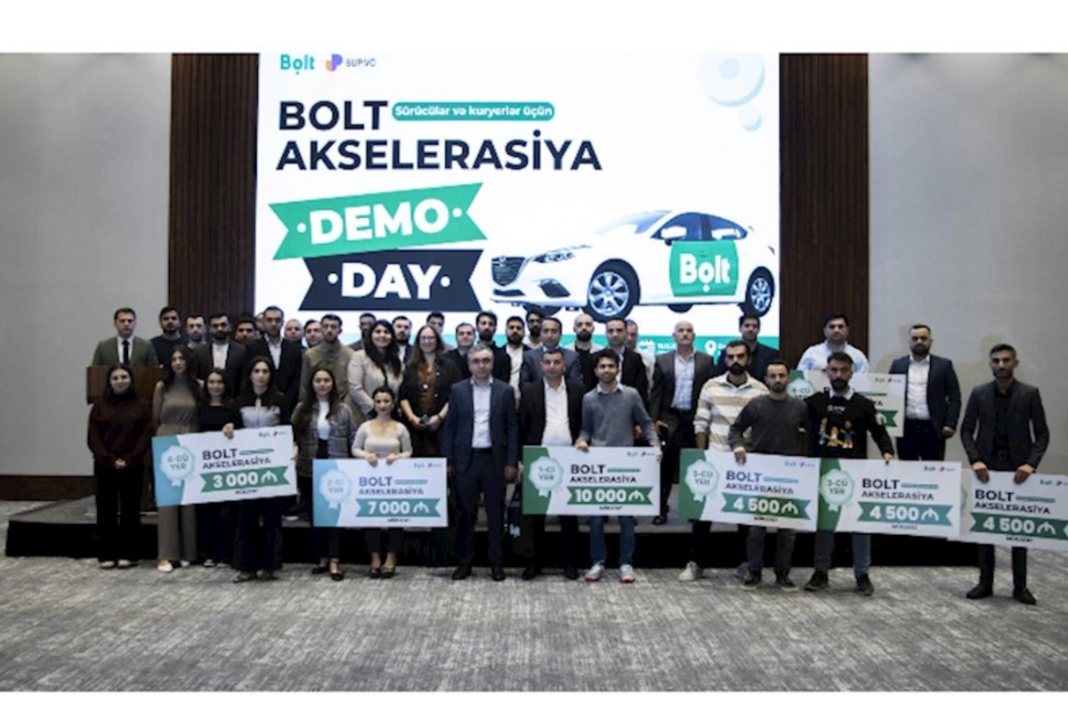 Bolt Accelerator Demo Day: Azərbaycanda innovasiya və sahibkarlığı dəstəkləyən final təqdimatı uğurla başa çatdı