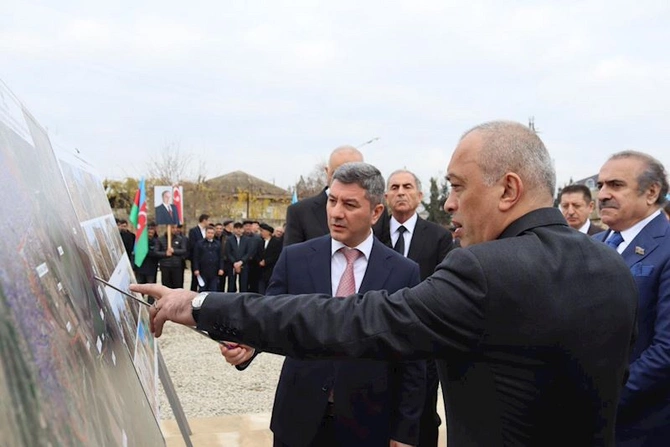 ADSEA daha bir qəsəbəni içməli su ilə təmin edib — FOTOLAR