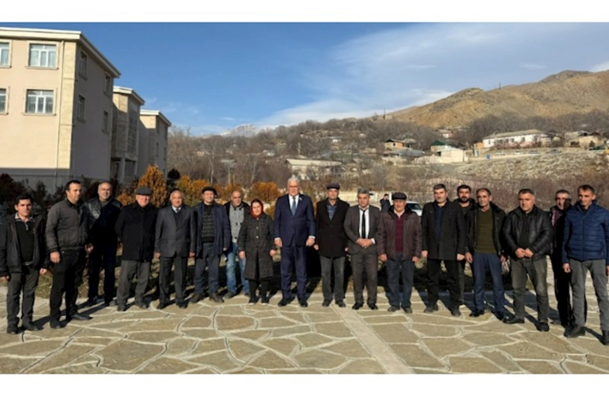 Milli Məclisin deputatı Vüqar Rəhimzadə Ordubadda seçiciləri ilə növbəti görüşünü keçirib — FOTOLAR