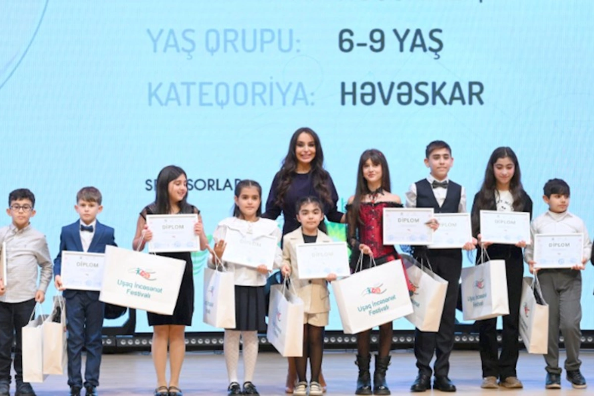 Leyla Əliyeva və Alyona Əliyeva mükafatlandırma mərasimində iştirak ediblər — FOTOLAR