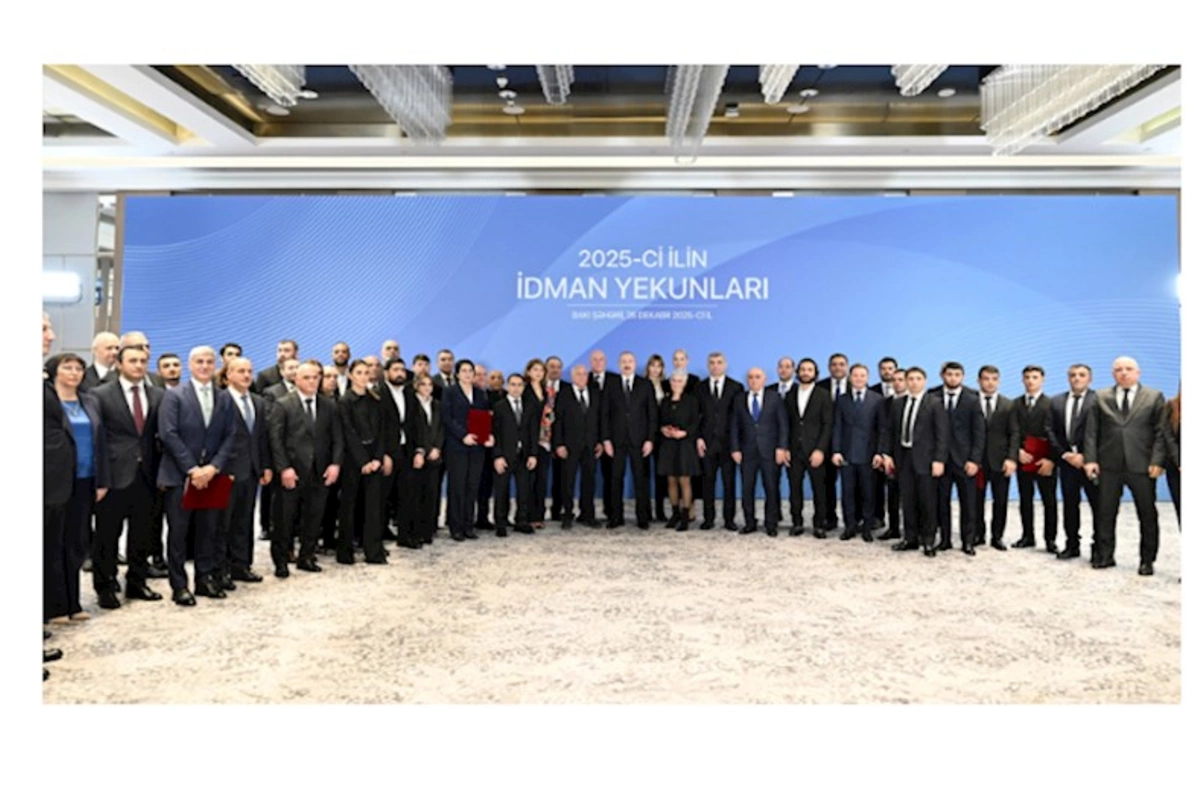 Prezident ilin idman yekunlarına həsr olunan mərasimdə iştirak etdi — YENİLƏNİB