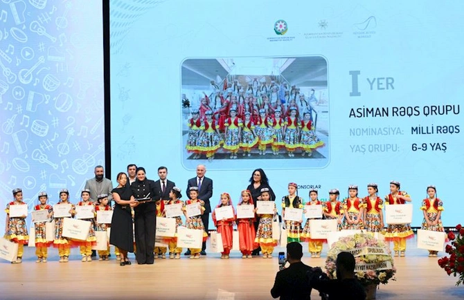 Leyla Əliyeva və Alyona Əliyeva mükafatlandırma mərasimində iştirak ediblər — FOTOLAR